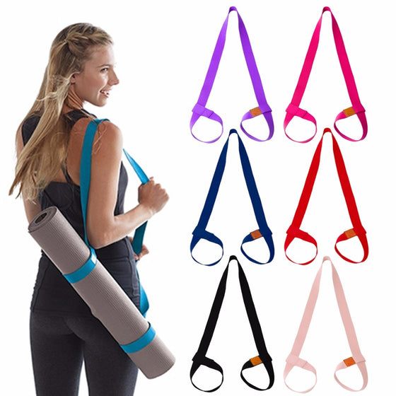 Yoga Mat Strap Strap Belt Adjustable Sports Sling Carrier Shoulder